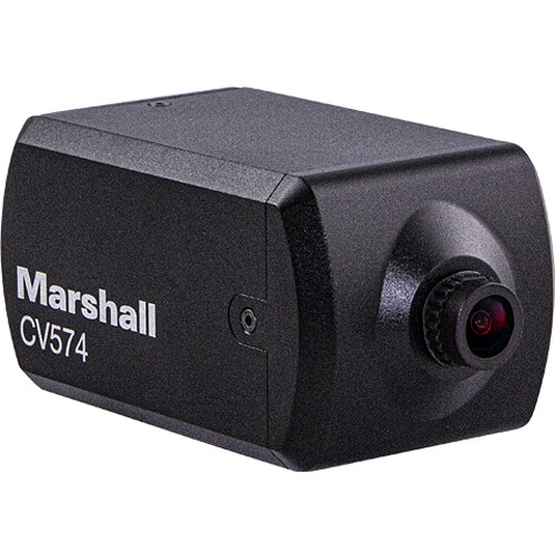 Миниатюрная UHD 4K-камера Marshall Electronics CV574 с NDI|HX3, SRT и HDMI
Миниатюрная UHD 4K-камера Marshall Electronics CV574 с NDI|HX3, SRT и HDMI