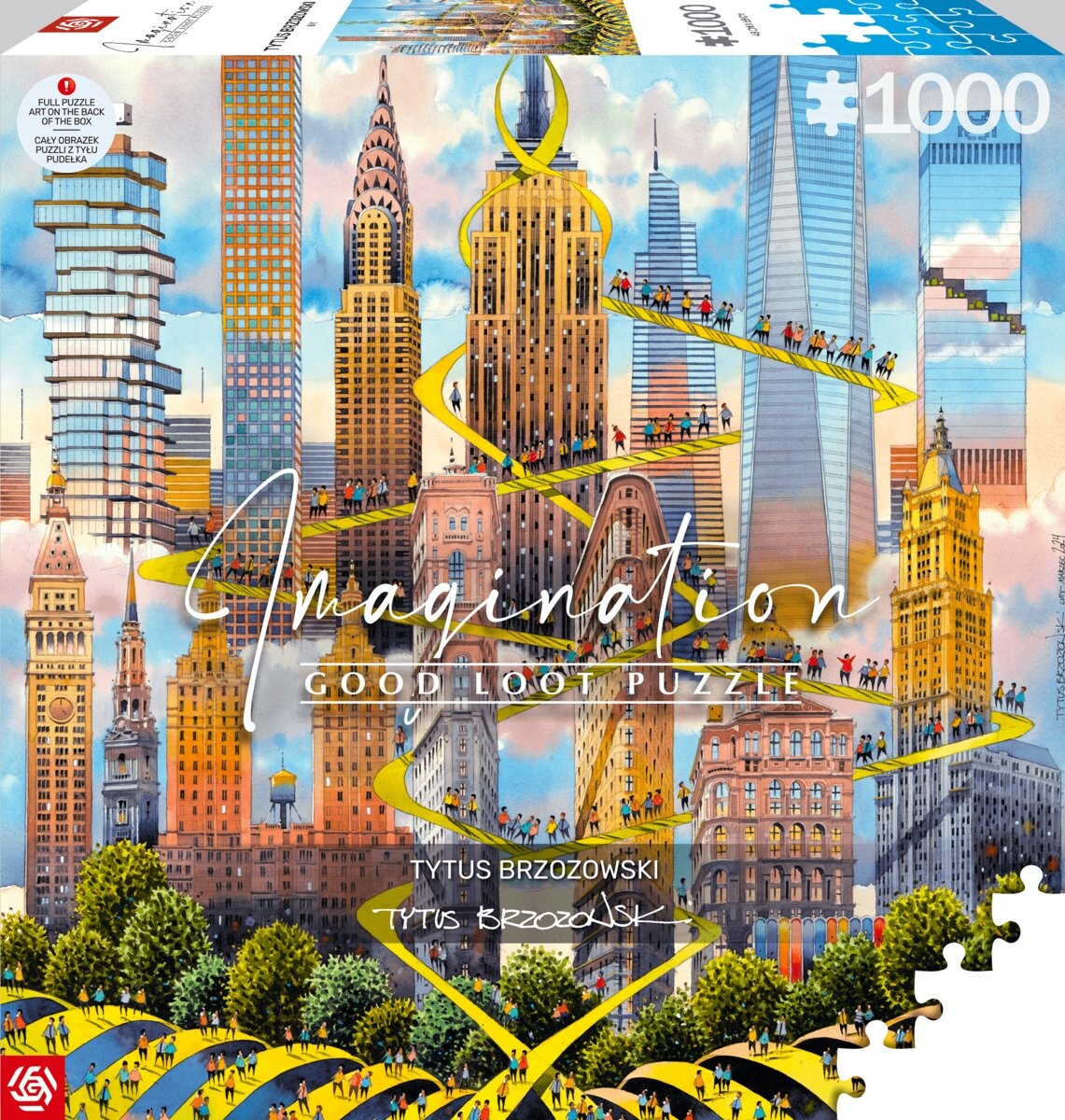 Пазл, Good Loot, Imagination, Тайтус Бжозовски Нью-Йорк / New York, 1000 шт.
Пазл, Good Loot, Imagination, Тайтус Бжозовски Нью-Йорк / New York, 1000 шт.