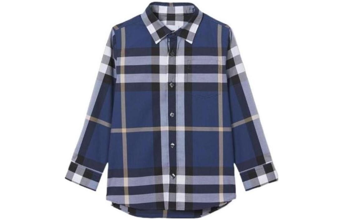 Детская рубашка Burberry, цвет Blue
Детская рубашка Burberry, цвет Blue