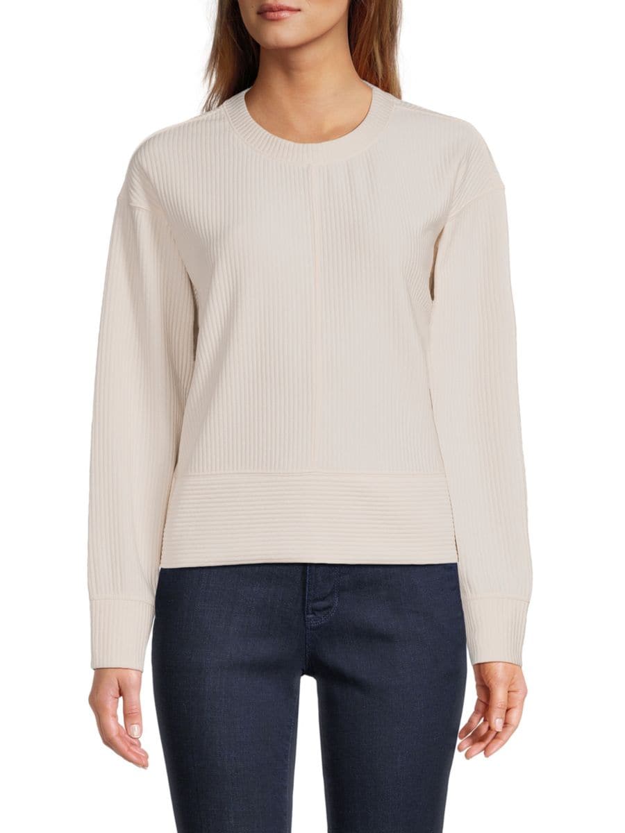 Толстовка в рубчик DKNY, песочный
Толстовка в рубчик DKNY, песочный