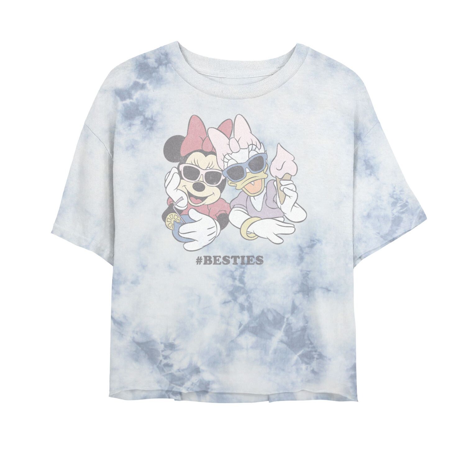 Детская укороченная футболка с рисунком Disney Minnie & Daisy и Treats Besties Bombard Wash Disney
Детская укороченная футболка с рисунком Disney Minnie & Daisy и Treats Besties Bombard Wash Disney