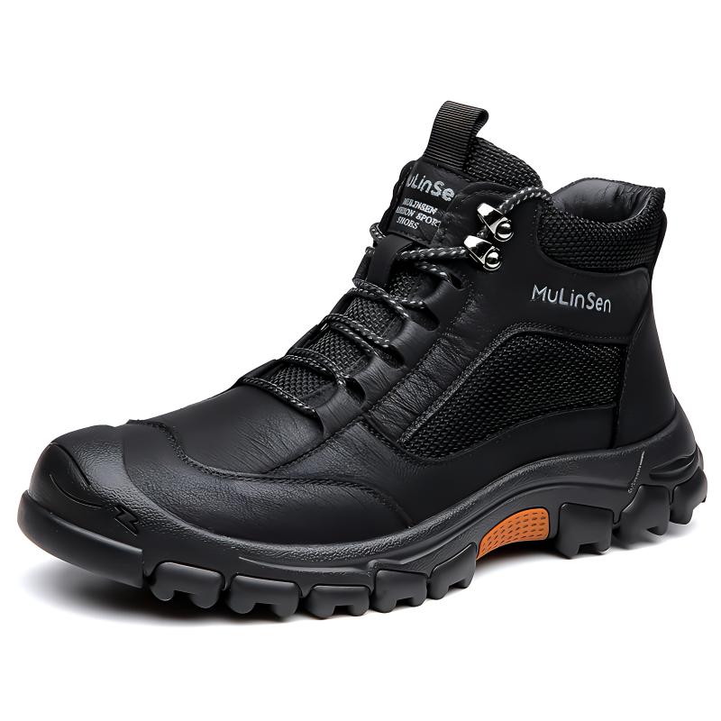 Mulinsen Теплые и износостойкие зимние ботинки мужские черные
Mulinsen Теплые и износостойкие зимние ботинки мужские черные