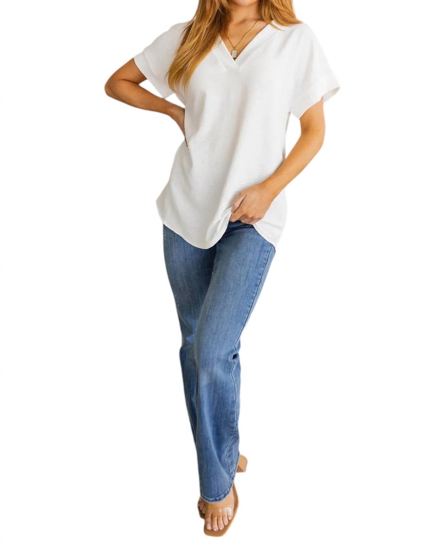 Любовный обманщик топ белый ZENANA
Любовный обманщик топ белый ZENANA