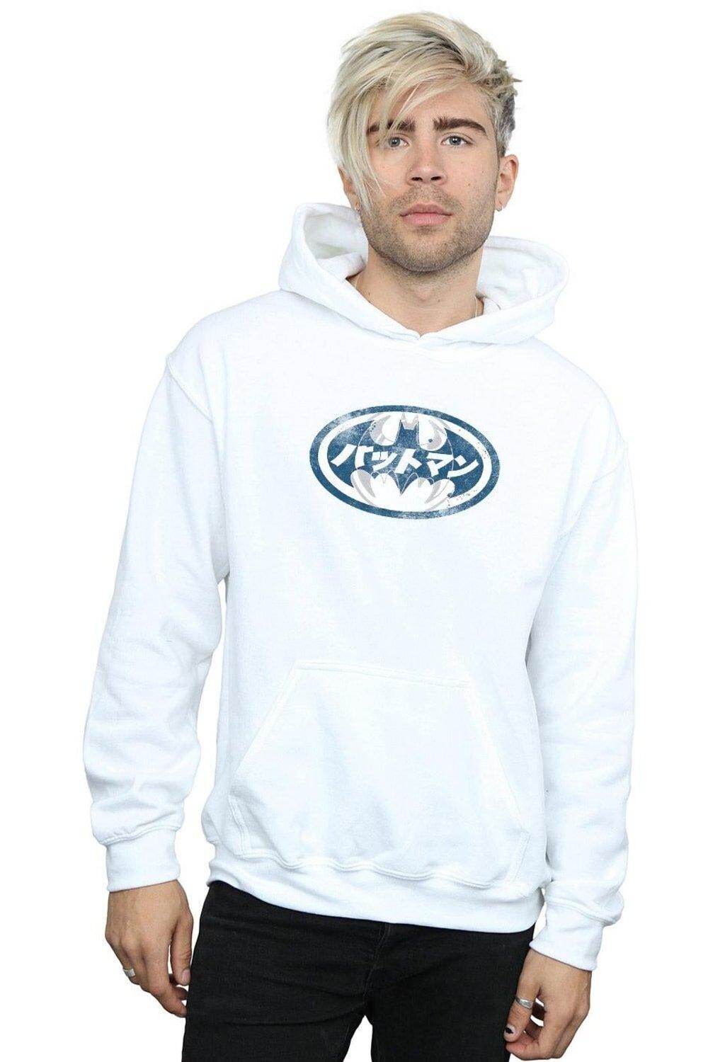 Белая толстовка с логотипом Бэтмена DC Comics, белый
Белая толстовка с логотипом Бэтмена DC Comics, белый