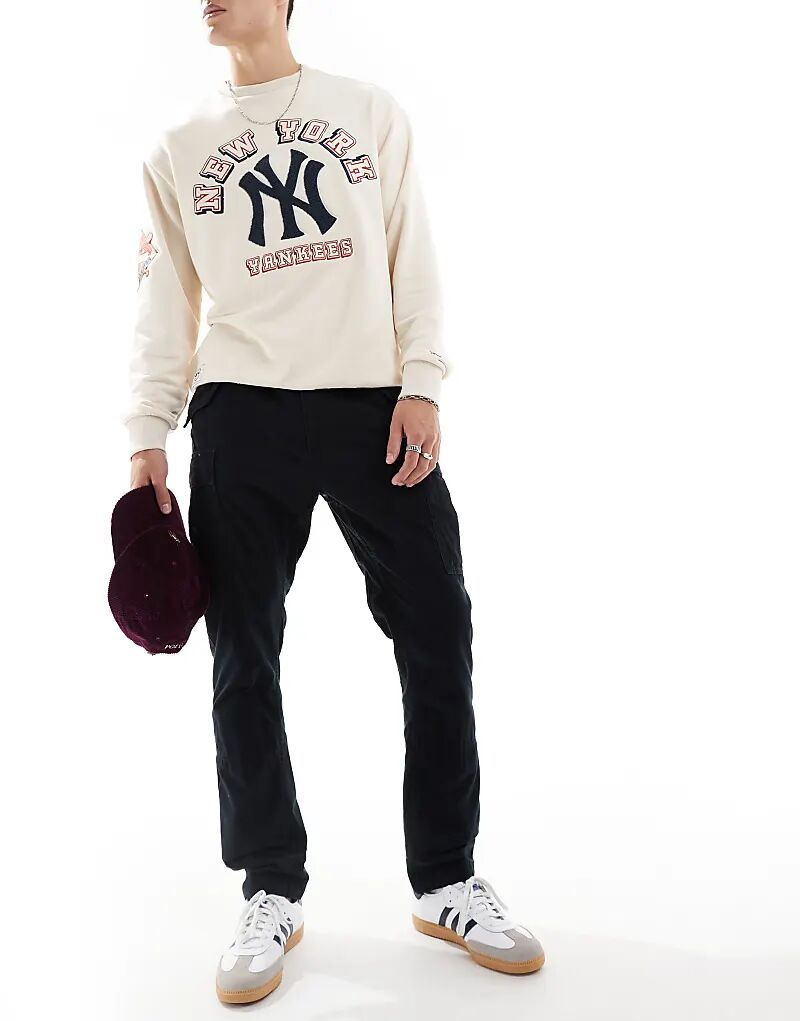 Облегающие брюки-карго из толстой парусины черного цвета Polo Ralph Lauren 
Облегающие брюки-карго из толстой парусины черного цвета Polo Ralph Lauren