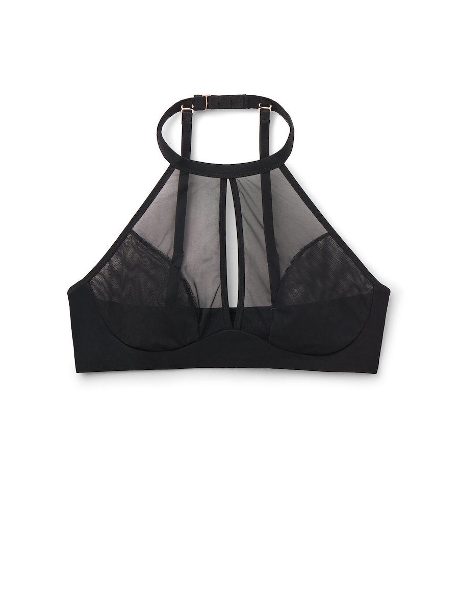 Бюстгальтер с высокой горловиной INTIMISSIMI, черный
Бюстгальтер с высокой горловиной INTIMISSIMI, черный