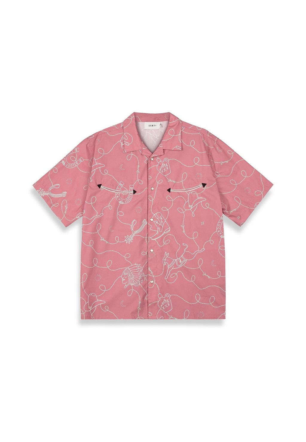 Рубашка Grimey, розовый
Рубашка Grimey, розовый