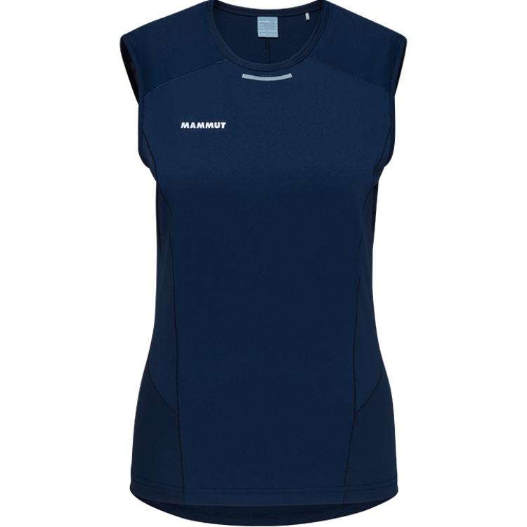 Майка женская с круглым вырезом, средней толщины, другие Mammut, deep sea синий
Майка женская с круглым вырезом, средней толщины, другие Mammut, deep sea синий