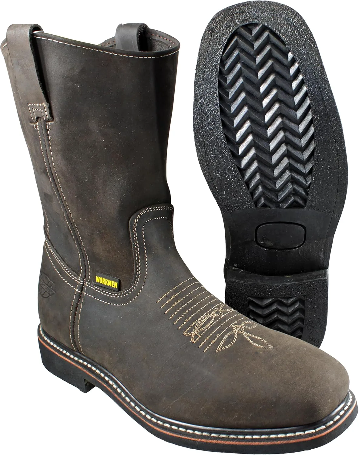 Мужские ковбойские сапоги Western с квадратным носком, натуральная кожа 922 Workmen-V, коричневый
Мужские ковбойские сапоги Western с квадратным носком, натуральная кожа 922 Workmen-V, коричневый