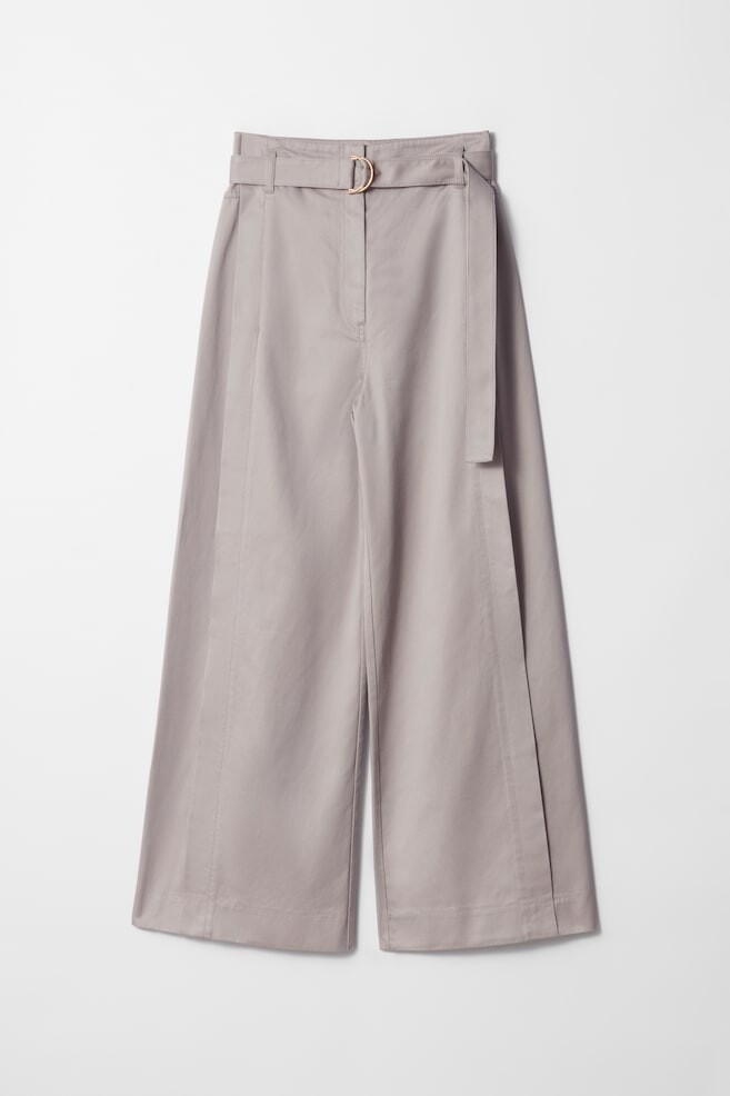 Широкие брюки с поясом & Other Stories, бежевый
Широкие брюки с поясом & Other Stories, бежевый