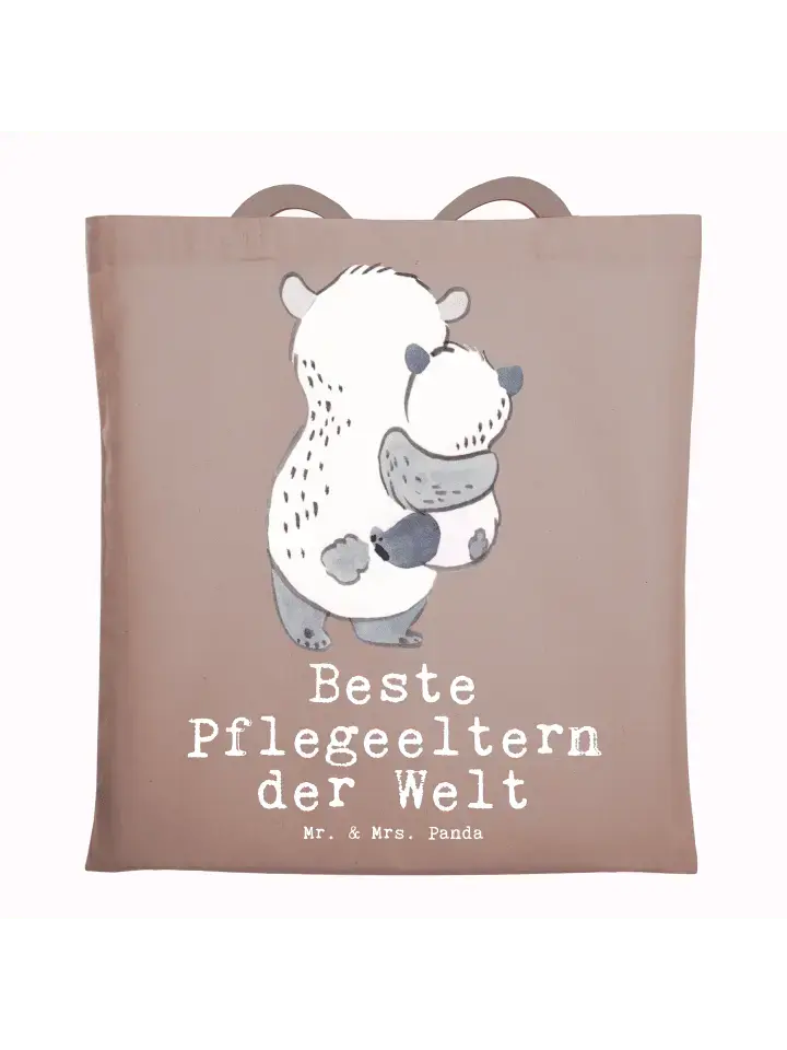 Сумка для переноски Mr & Mrs Panda Panda Beste Pflegeeltern der Welt m, пастельно-коричневый
Сумка для переноски Mr & Mrs Panda Panda Beste Pflegeeltern der Welt m, пастельно-коричневый