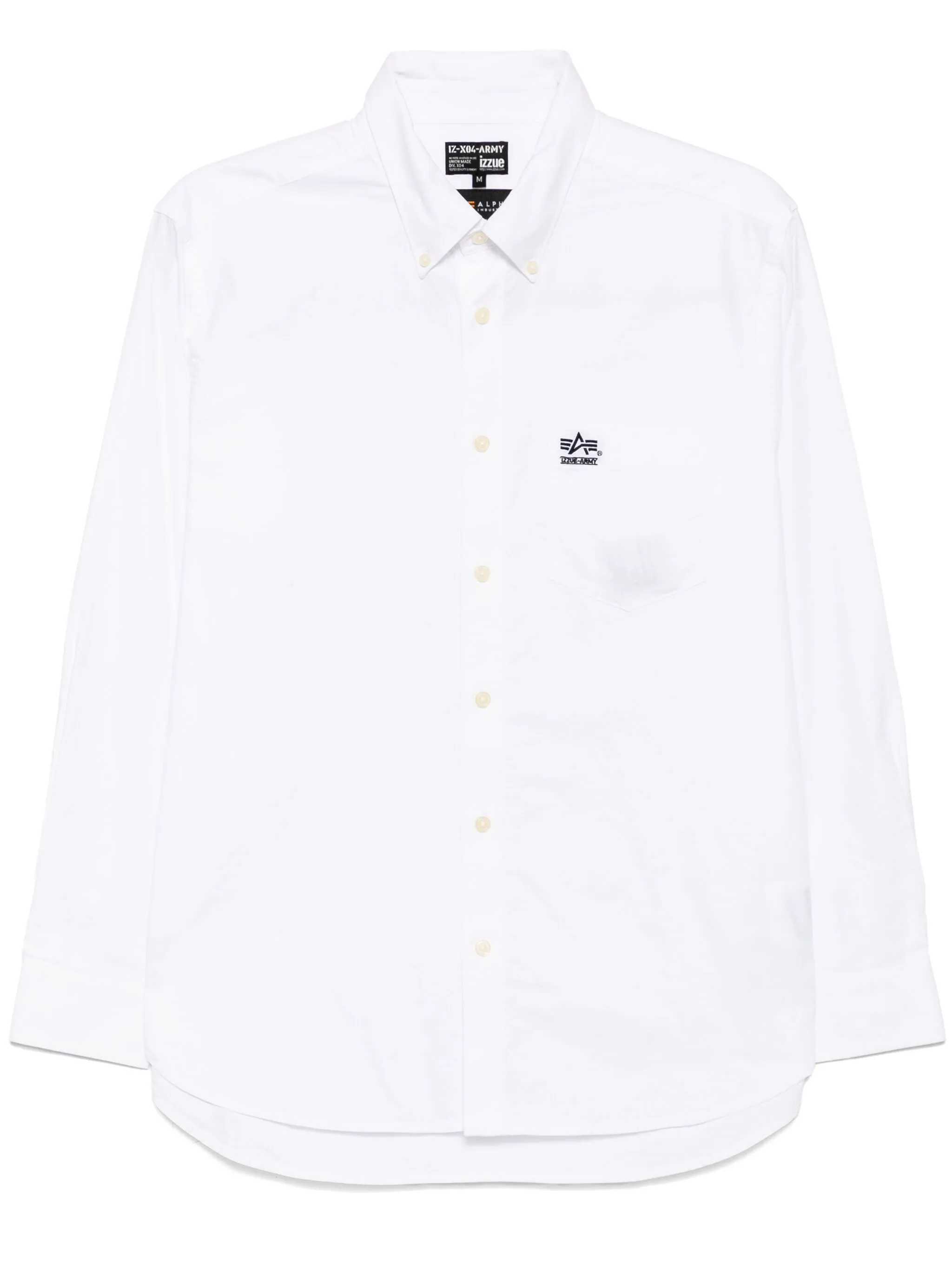 Рубашка с вышитым логотипом Izzue, белый
Рубашка с вышитым логотипом Izzue, белый
