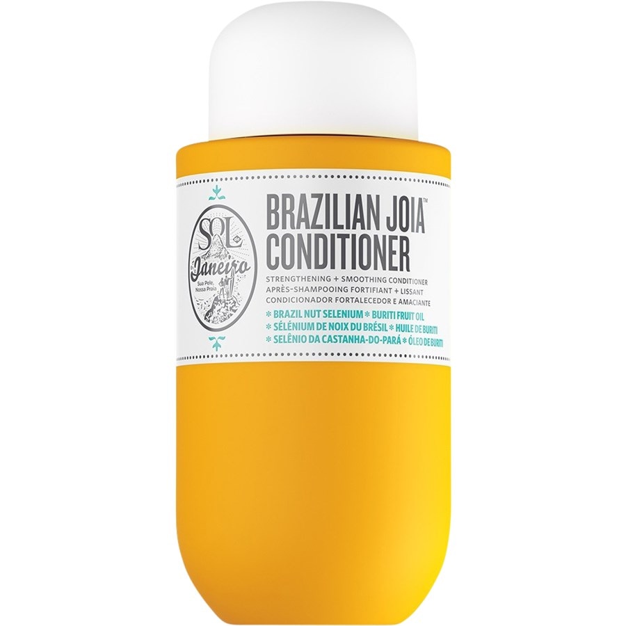 Кондиционер для волос Sol de Janeiro Strengthening + Smoothing Conditioner, Brazilian Joia 295 ml
Кондиционер для волос Sol de Janeiro Strengthening + Smoothing Conditioner, Brazilian Joia 295 ml