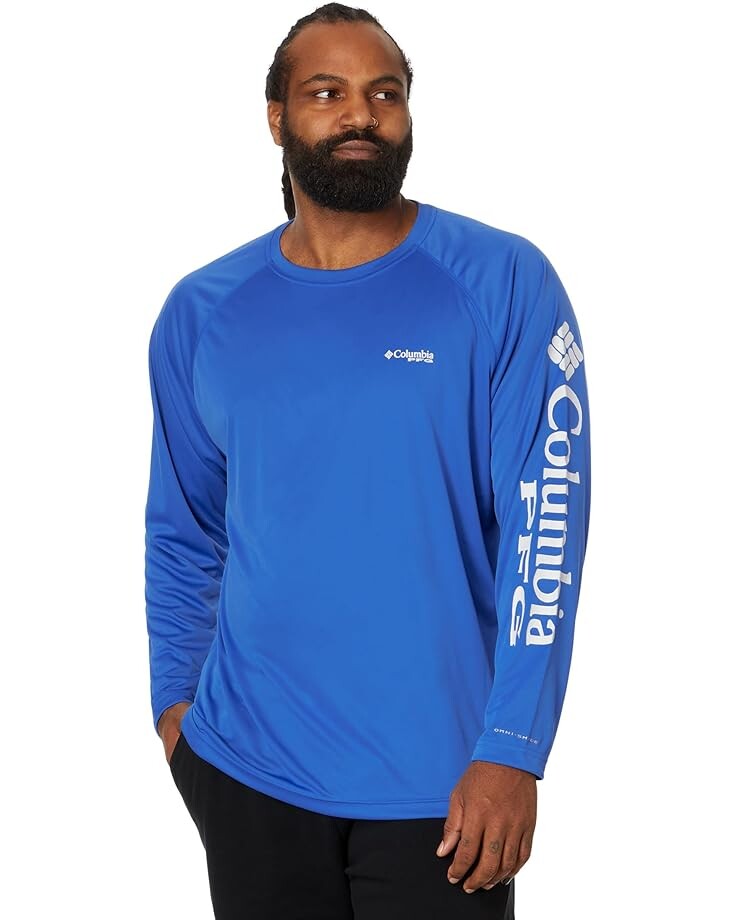 Рубашка Columbia Big & Tall Terminal Tackle L/S, цвет Vivid Blue/Cool Grey Logo
Рубашка Columbia Big & Tall Terminal Tackle L/S, цвет Vivid Blue/Cool Grey Logo