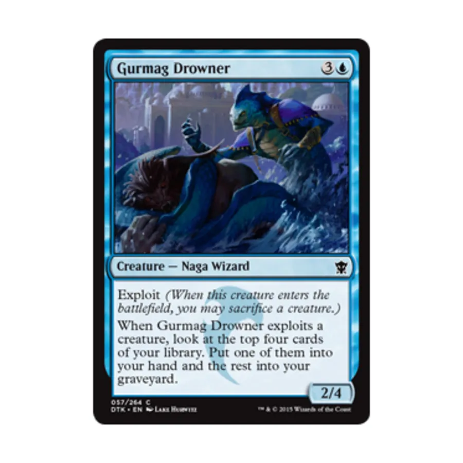 CCG Гурмаг Дроунер (К), MTG - Dragons of Tarkir
CCG Гурмаг Дроунер (К), MTG - Dragons of Tarkir