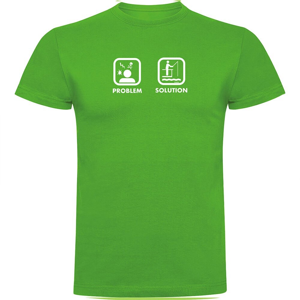 Футболка Kruskis Problem Solution Fish, зеленый 
Футболка Kruskis Problem Solution Fish, зеленый