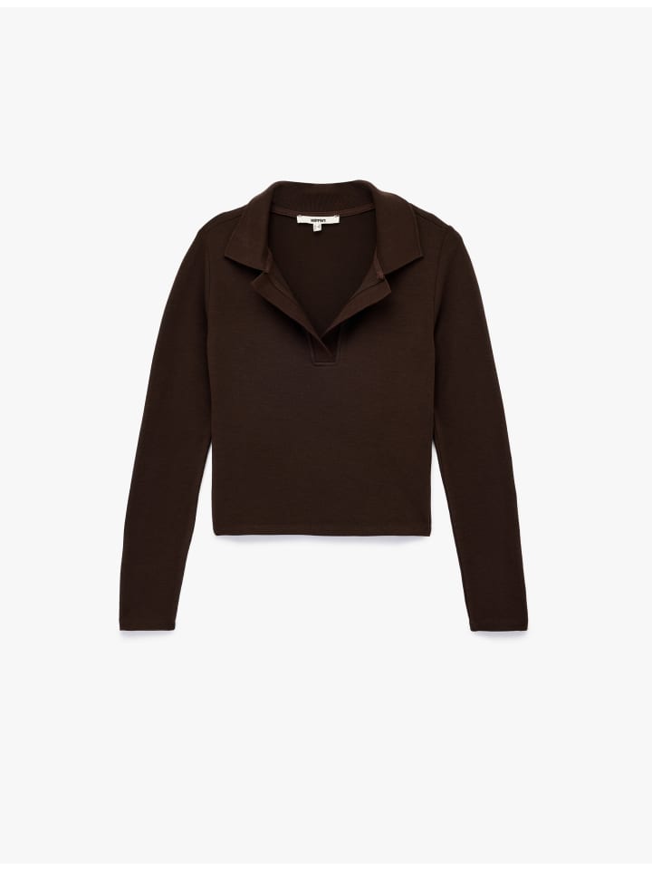 KOTON Лонгслив с длинными рукавами коричневого цвета
KOTON Лонгслив с длинными рукавами коричневого цвета