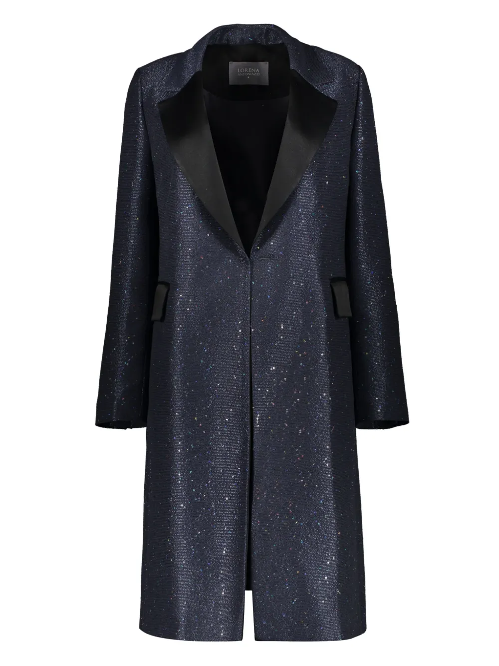 Пальто с пайетками Lorena Antoniazzi, синий
Пальто с пайетками Lorena Antoniazzi, синий
