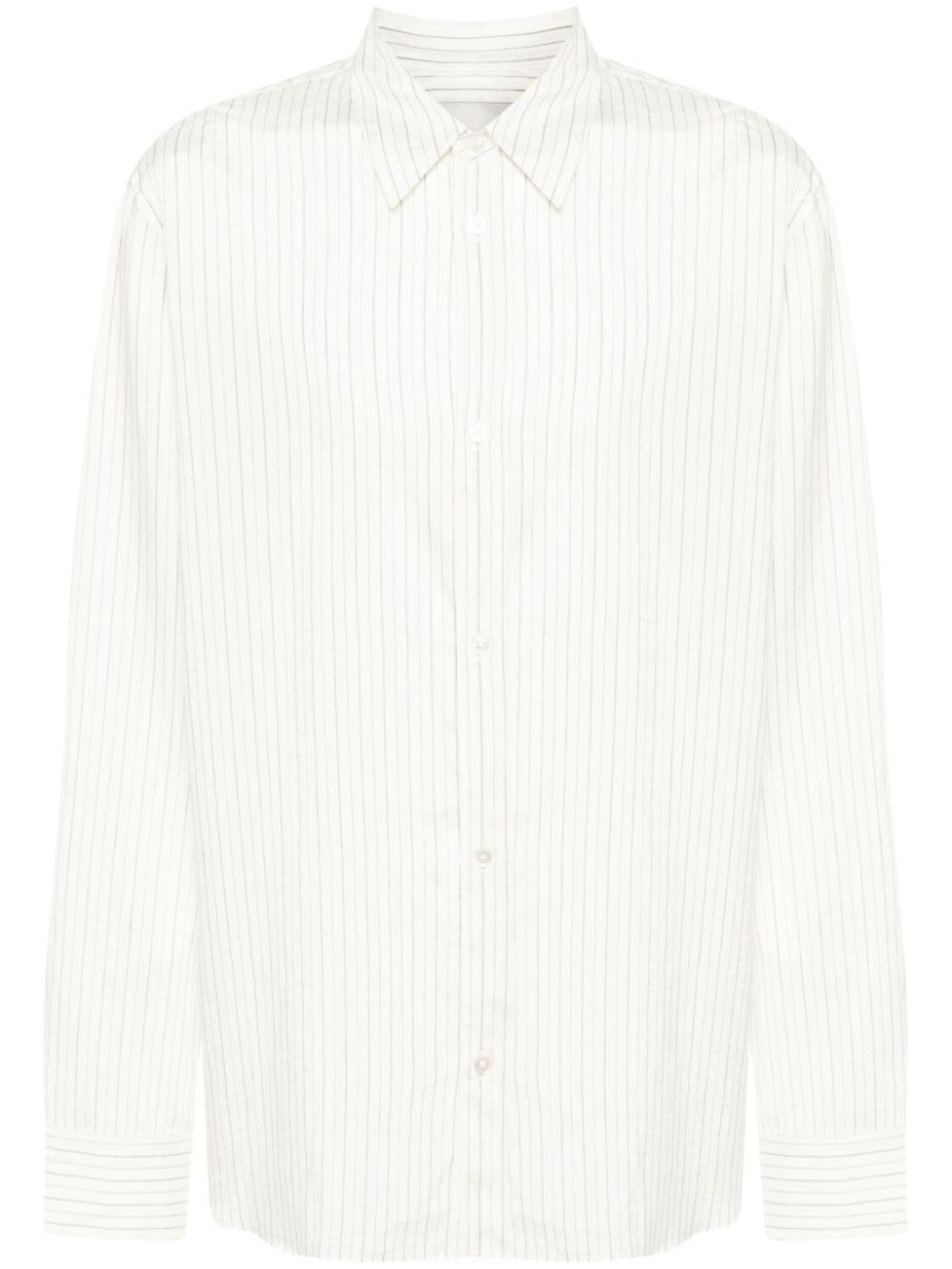 Studio Nicholson шелковая рубашка в полоску, белый
Studio Nicholson шелковая рубашка в полоску, белый