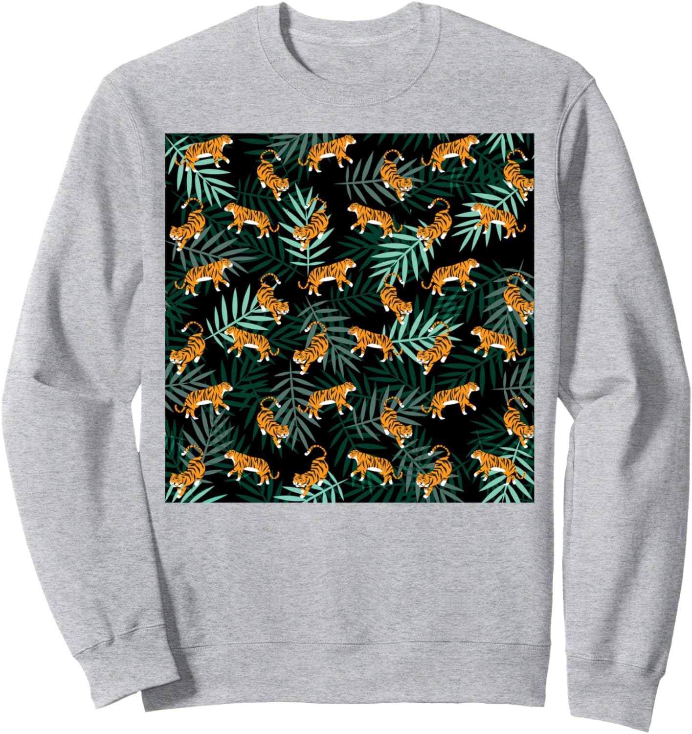 Толстовка с тигровым рисунком, серая Vintage Jungle Patterns, Серый, Толстовка с тигровым рисунком, серая Vintage Jungle Patterns
Толстовка с тигровым рисунком, серая Vintage Jungle Patterns, Серый, Толстовка с тигровым рисунком, серая Vintage Jungle Patterns