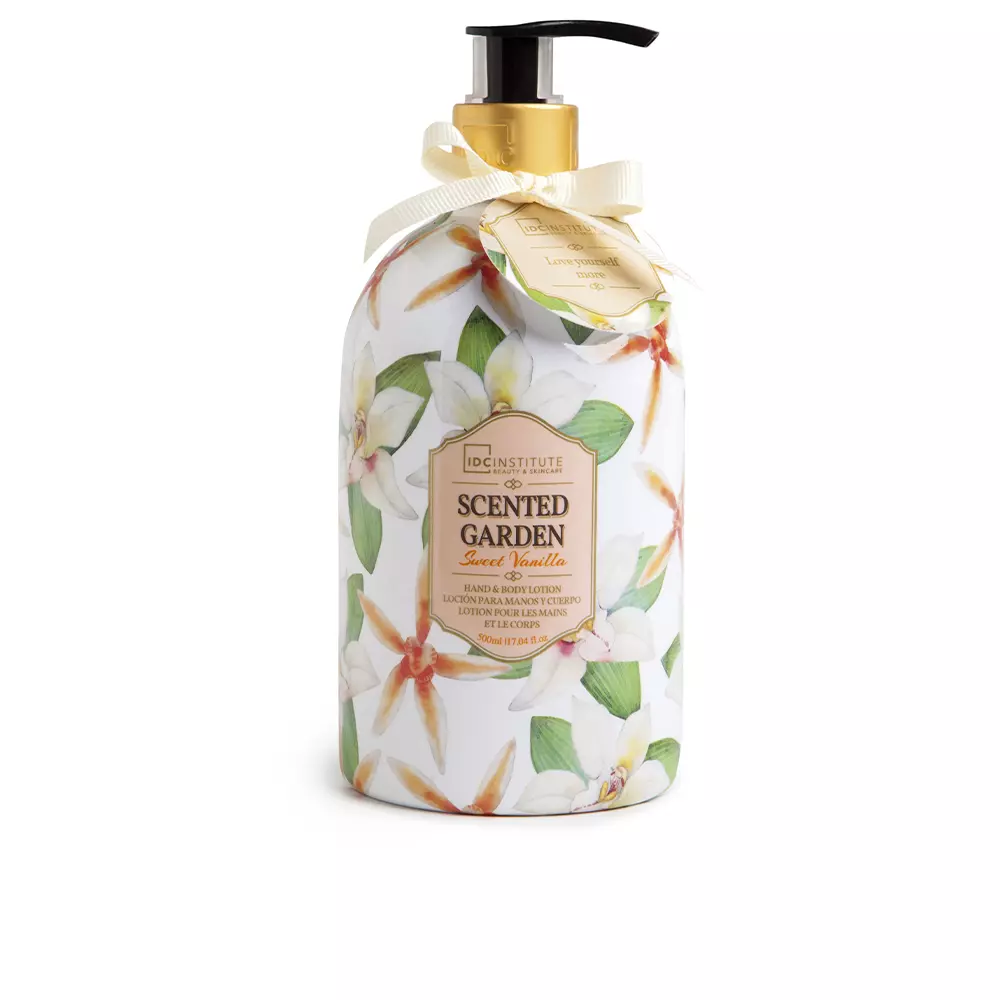 Крем для тела Scented garden hand & body lotion #sweet vanilla Idc Institute, 500 мл.
Крем для тела Scented garden hand & body lotion #sweet vanilla Idc Institute, 500 мл.