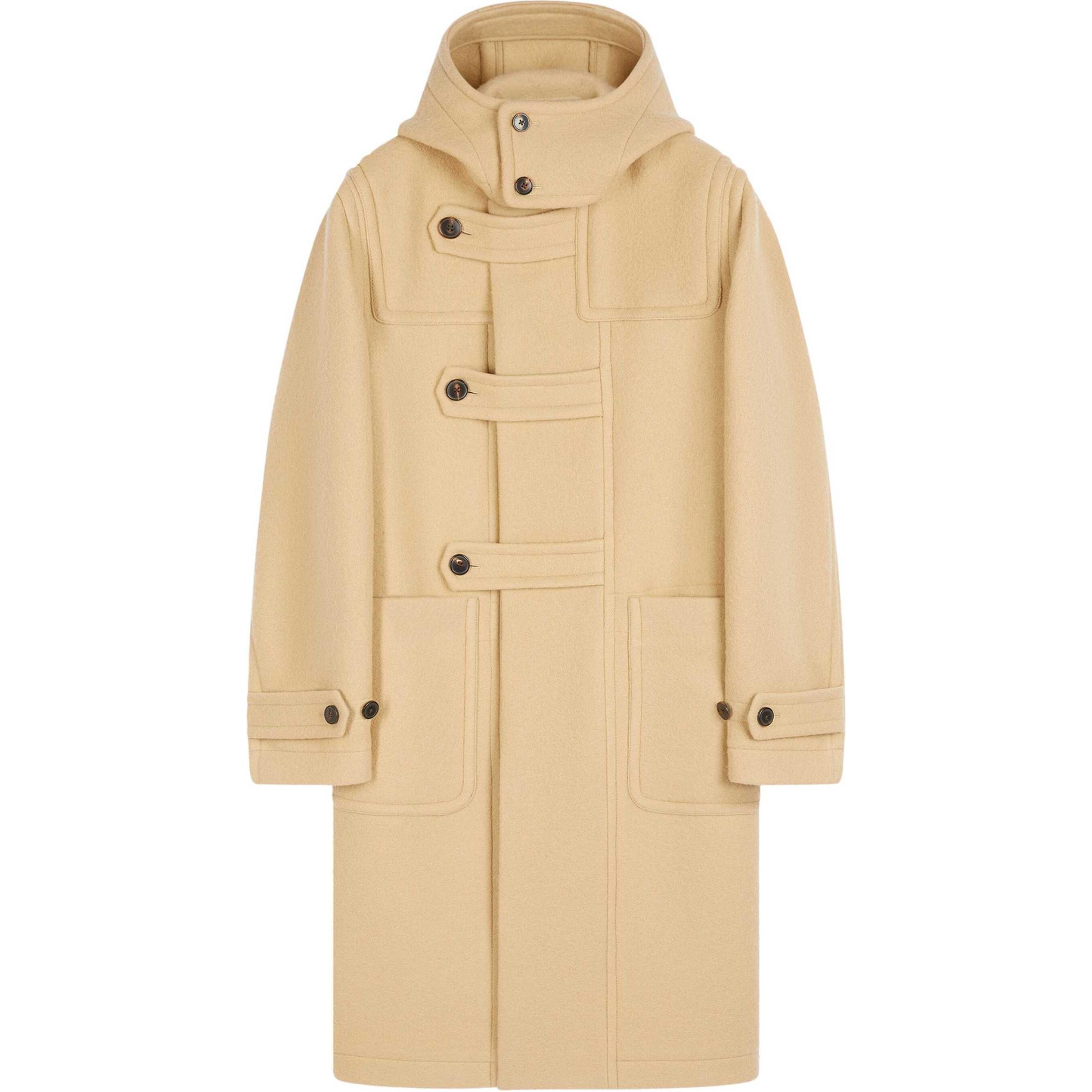 DRIES VAN NOTEN Полупальто дафлкот, Camel Brown
DRIES VAN NOTEN Полупальто дафлкот, Camel Brown