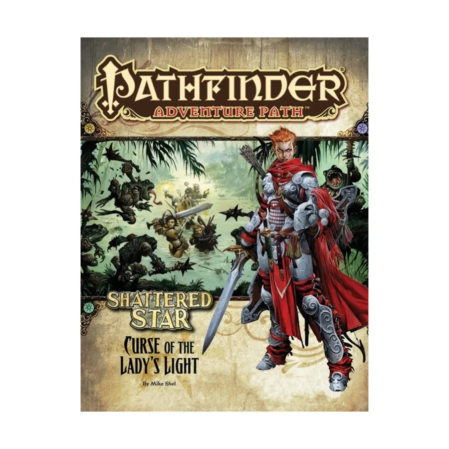 #62 "Shattered Star #2 - Curse of the Lady's Light", Pathfinder Roleplaying Game (1st Edition) - Adventure Path #061 - #090, мягкая обложка
#62 "Shattered Star #2 - Curse of the Lady's Light", Pathfinder Roleplaying Game (1st Edition) - Adventure Path #061 - #090, мягкая обложка