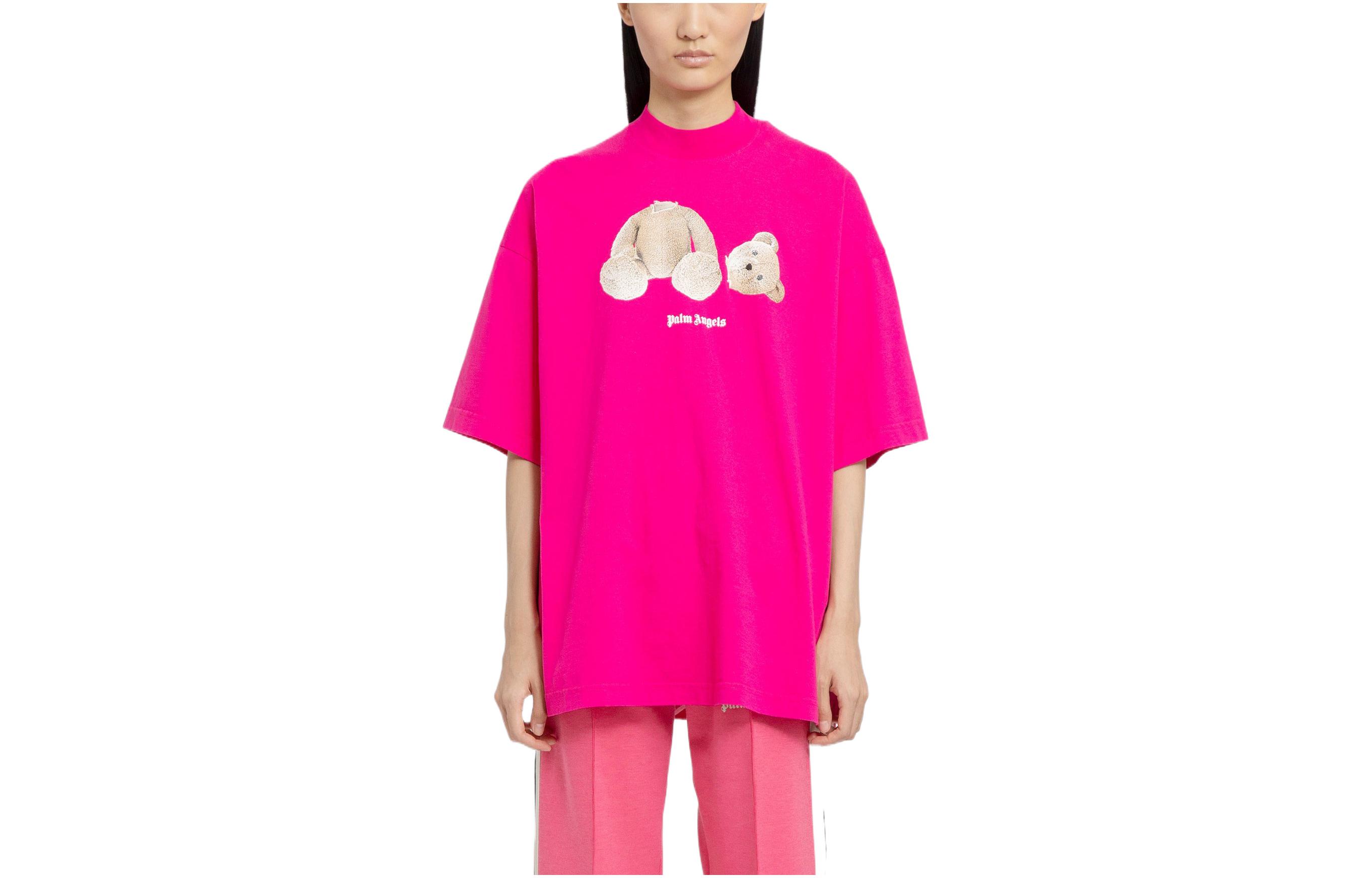Футболка женская розово-красная PALM ANGELS
Футболка женская розово-красная PALM ANGELS