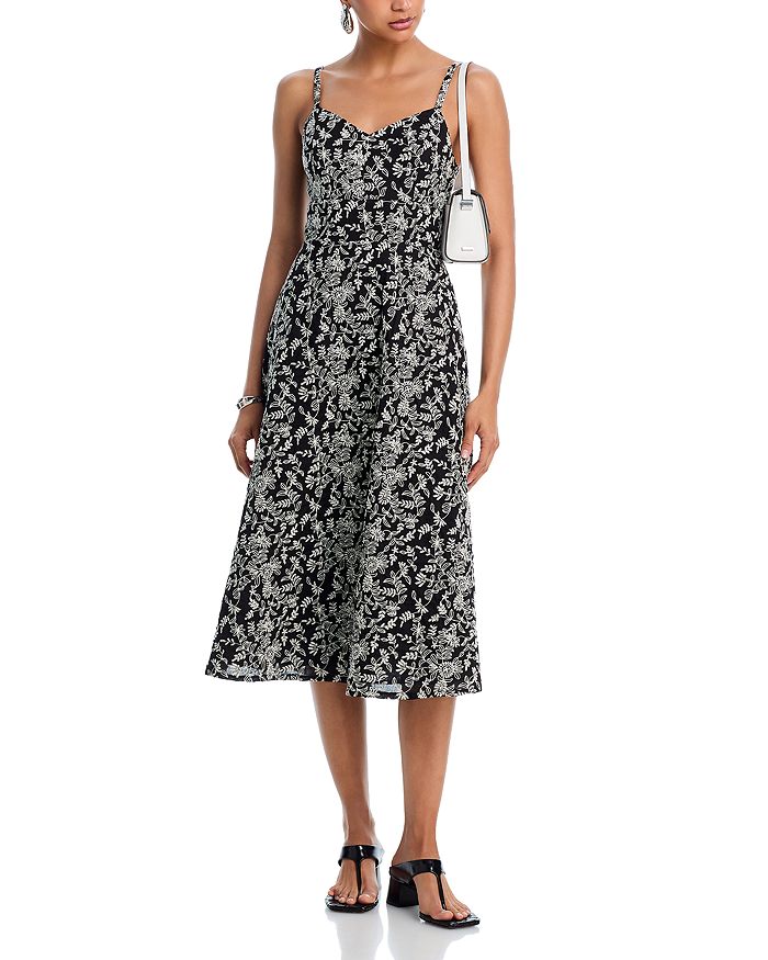 Вышитое миди-платье-майка - эксклюзив AQUA, черный
Вышитое миди-платье-майка - эксклюзив AQUA, черный