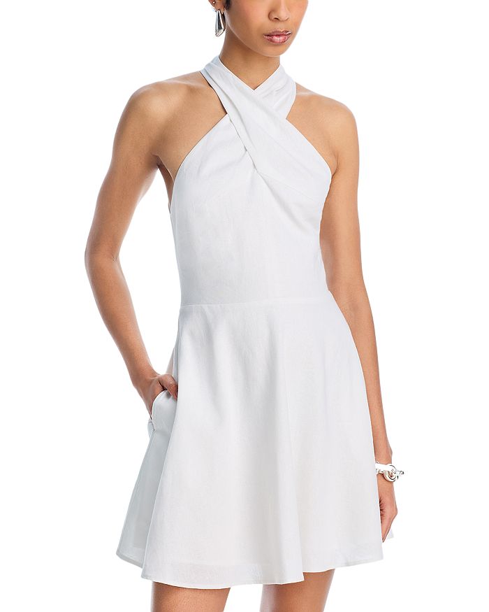 Костюм Kosta с бретелями-хомутом и мини-юбкой STEVE MADDEN, белый
Костюм Kosta с бретелями-хомутом и мини-юбкой STEVE MADDEN, белый