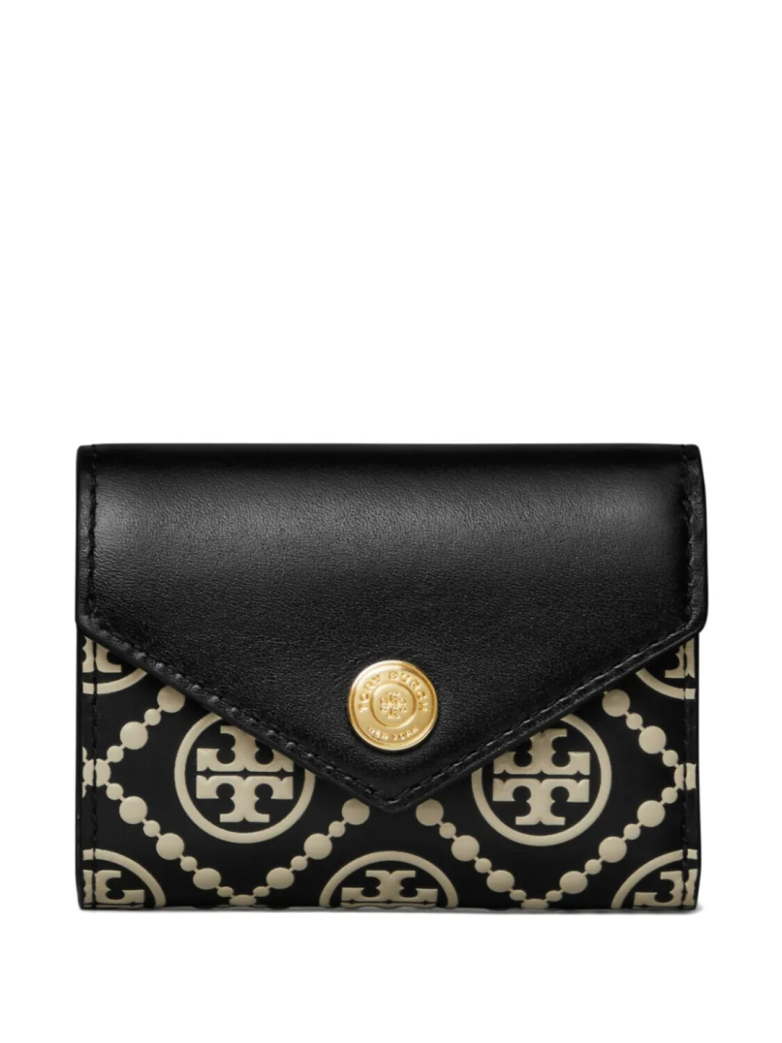Кошелек с монограммой Tory Burch, черный
Кошелек с монограммой Tory Burch, черный