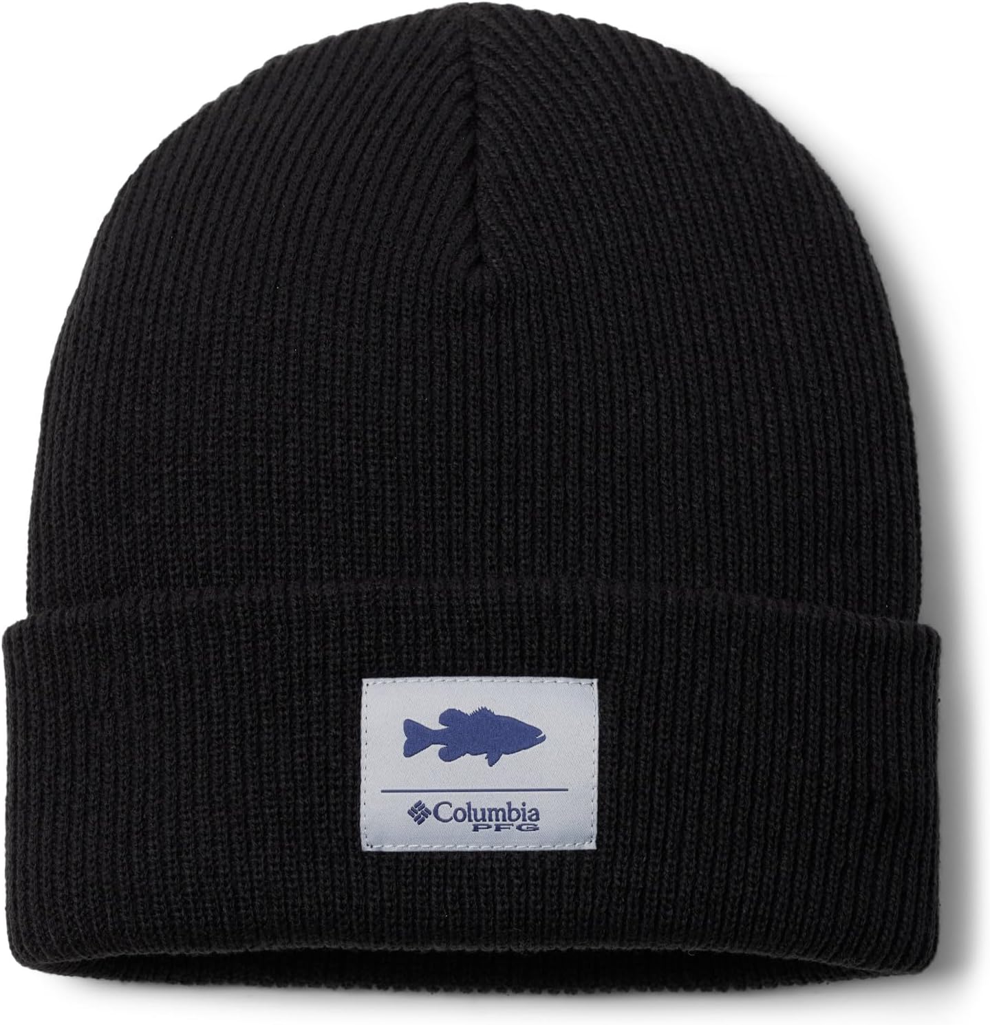 Columbia Unisex-Adult PFG Cuffed Beanie, Black/Bass
Columbia Unisex-Adult PFG Cuffed Beanie, Black/Bass