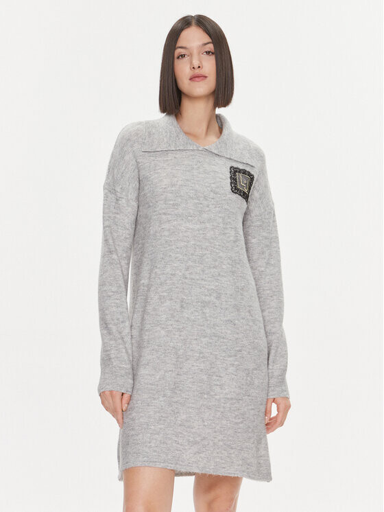 Трикотажное платье обычного кроя Liu Jo, серый
Трикотажное платье обычного кроя Liu Jo, серый