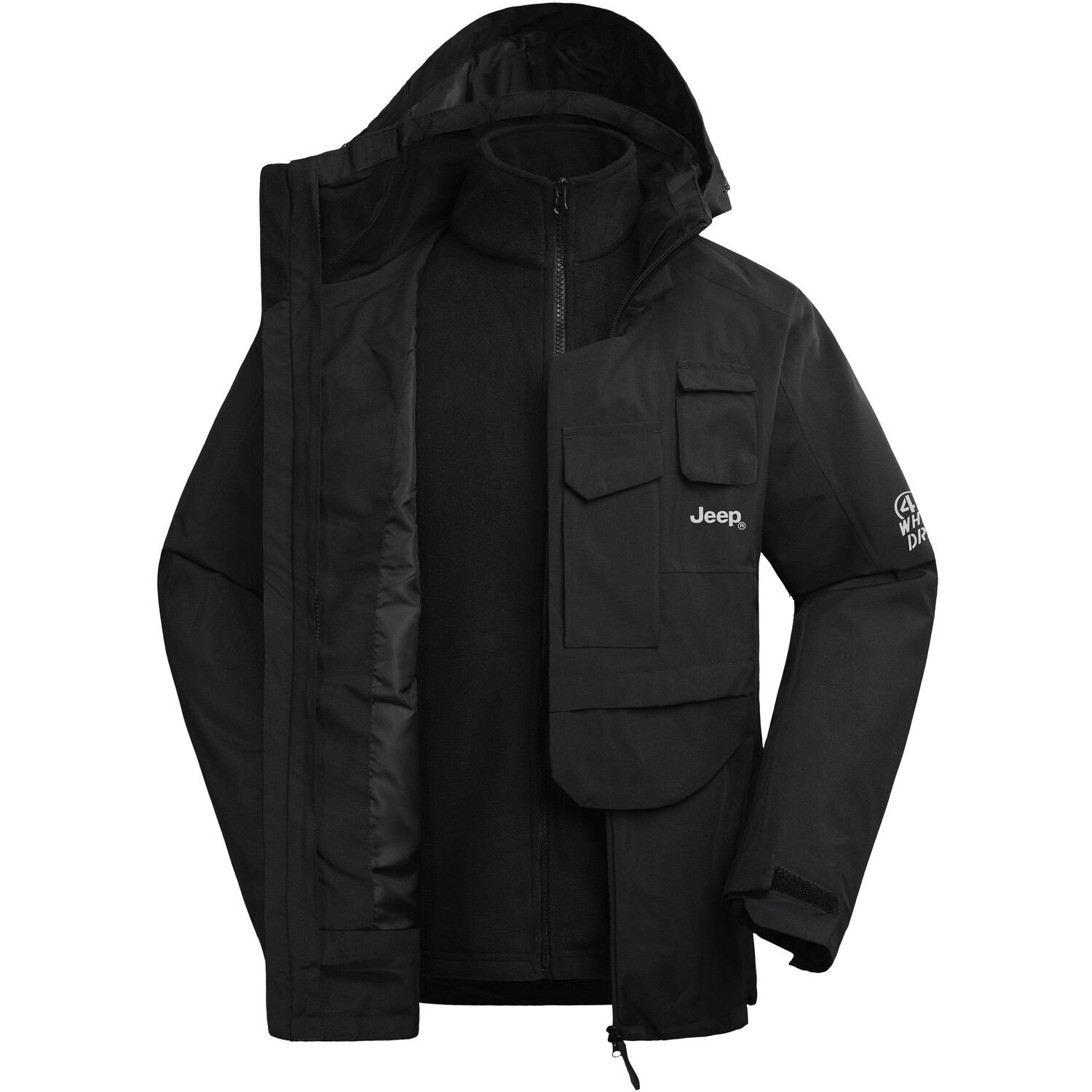 Ветровка куртка унисекс черный Jeep
Ветровка куртка унисекс черный Jeep