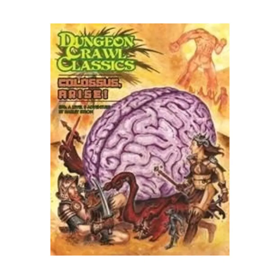 Модуль Colossus, Arise! (1st Printing), Dungeon Crawl Classics Role Playing Games - Adventures
Модуль Colossus, Arise! (1st Printing), Dungeon Crawl Classics Role Playing Games - Adventures