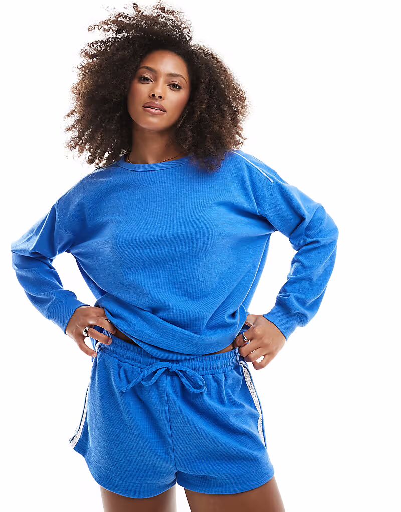 Cotton On - ребристый пляжный топ с длинными рукавами синего цвета Cotton:On
Cotton On - ребристый пляжный топ с длинными рукавами синего цвета Cotton:On