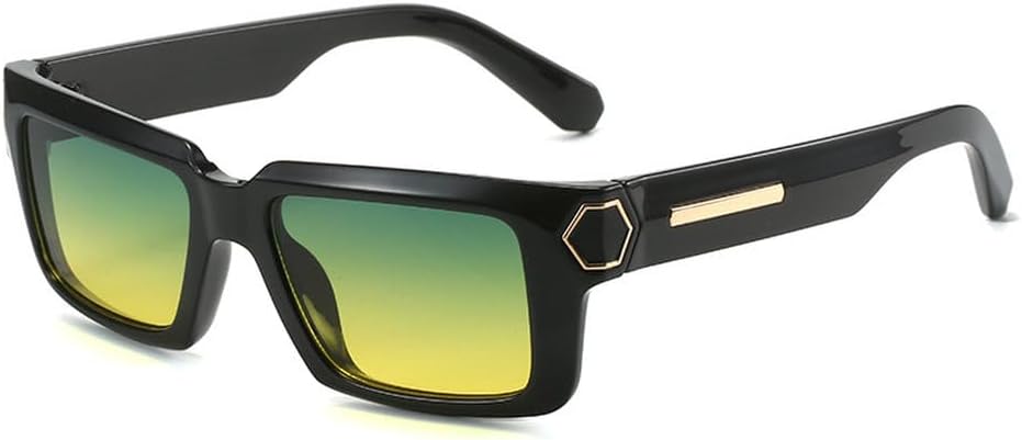 Классические солнцезащитные очки для женщин и мужчин. Модные солнцезащитные очки в винтажном стиле. Роскошные очки для вождения. Защита от ультрафиолета UV400 HVTVTLA, Black Green Yellow
Классические солнцезащитные очки для женщин и мужчин. Модные солнцезащитные очки в винтажном стиле. Роскошные очки для вождения. Защита от ультрафиолета UV400 HVTVTLA, Black Green Yellow