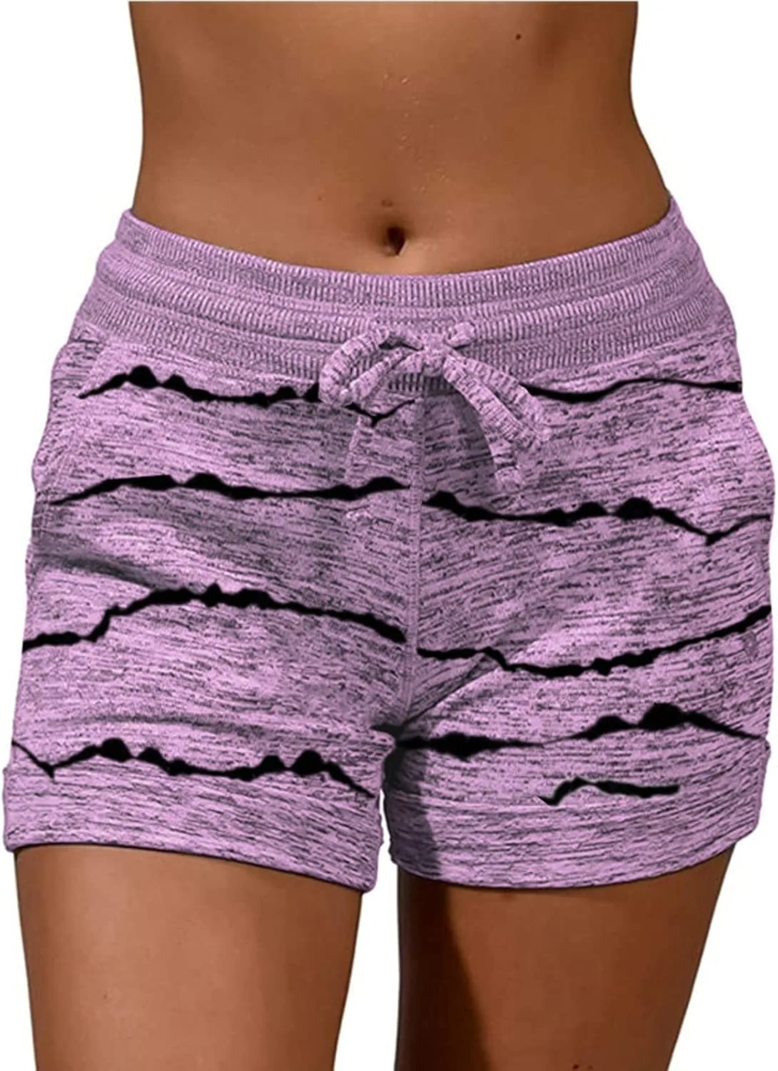 Женские спортивные шорты с карманами и эластичным поясом Akklian
Женские спортивные шорты с карманами и эластичным поясом Akklian