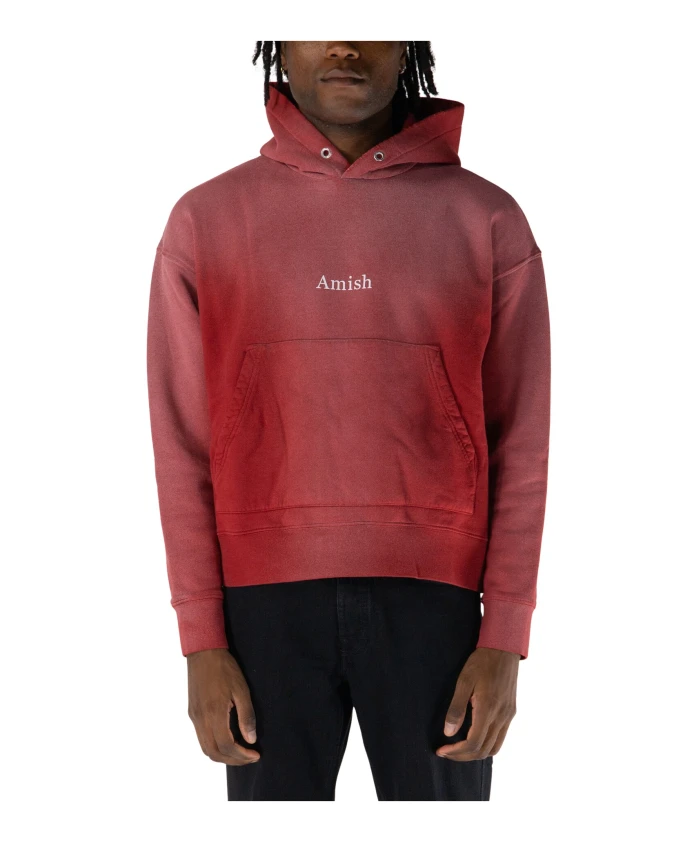 Худи с напечатанным логотипом Amish, красный
Худи с напечатанным логотипом Amish, красный