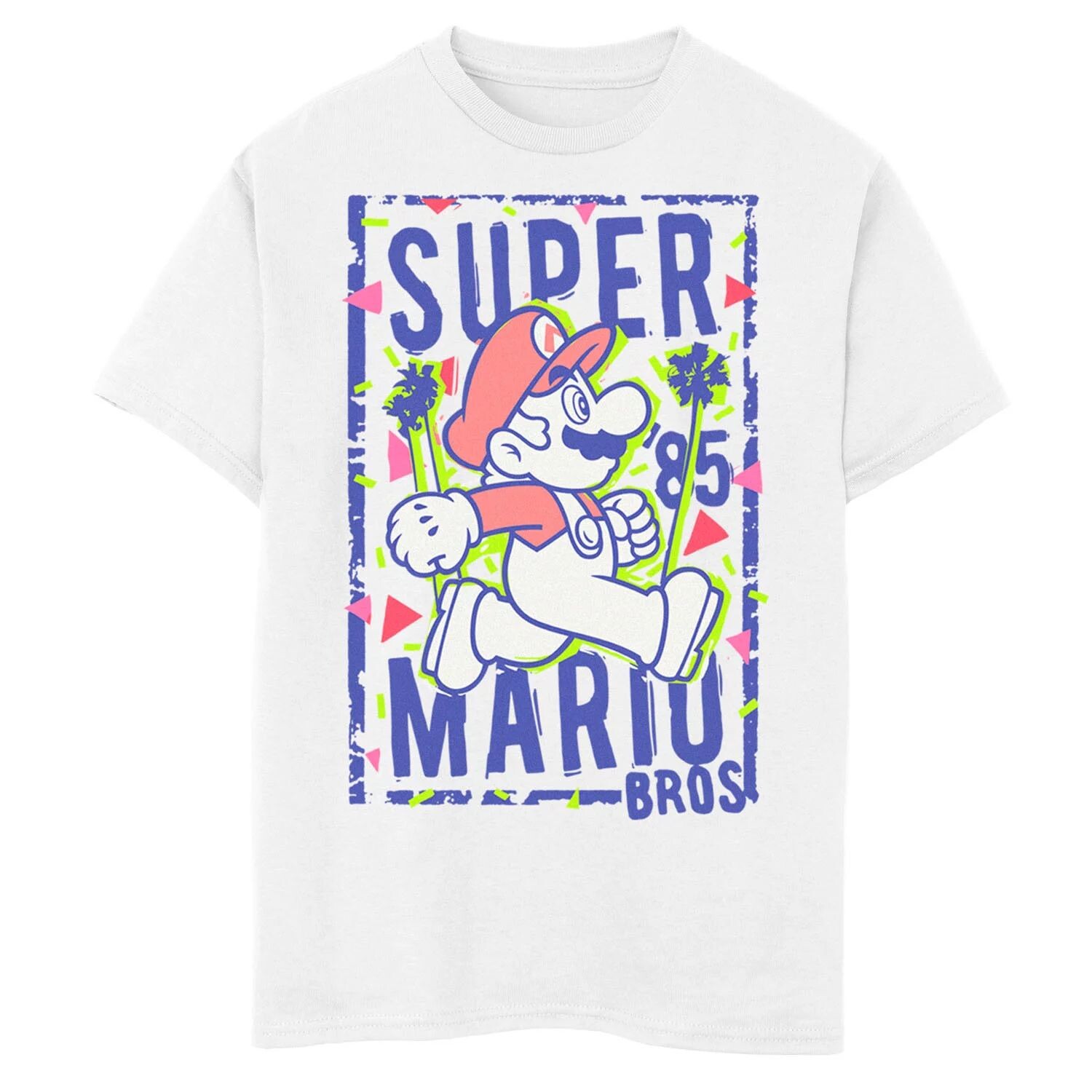 Футболка Nintendo Super Mario Bros 85 с портретом в стиле ретро для мальчиков 8–20 лет Licensed Character, белый
Футболка Nintendo Super Mario Bros 85 с портретом в стиле ретро для мальчиков 8–20 лет Licensed Character, белый