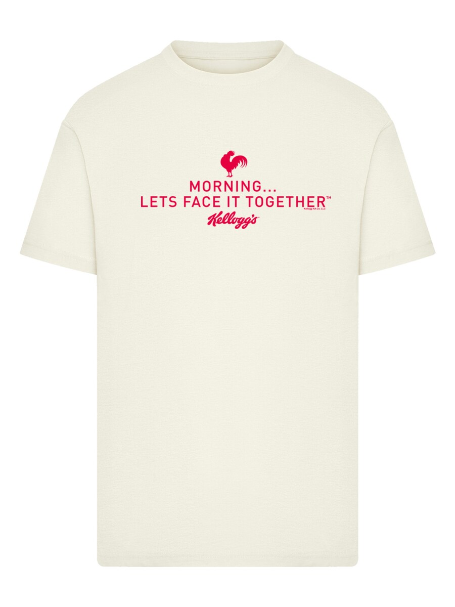 Рубашка F4NT4STIC Kelloggs Breakfast Cereals Morning Lets Face It, песочный
Рубашка F4NT4STIC Kelloggs Breakfast Cereals Morning Lets Face It, песочный