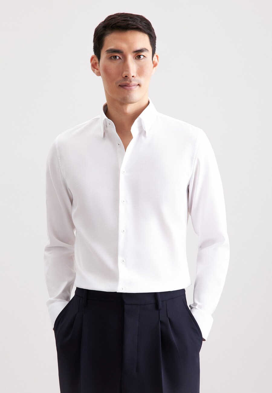 Рубашка делового кроя Slim Fit SEIDENSTICKER SMART ESSENTIALS, белый
Рубашка делового кроя Slim Fit SEIDENSTICKER SMART ESSENTIALS, белый
