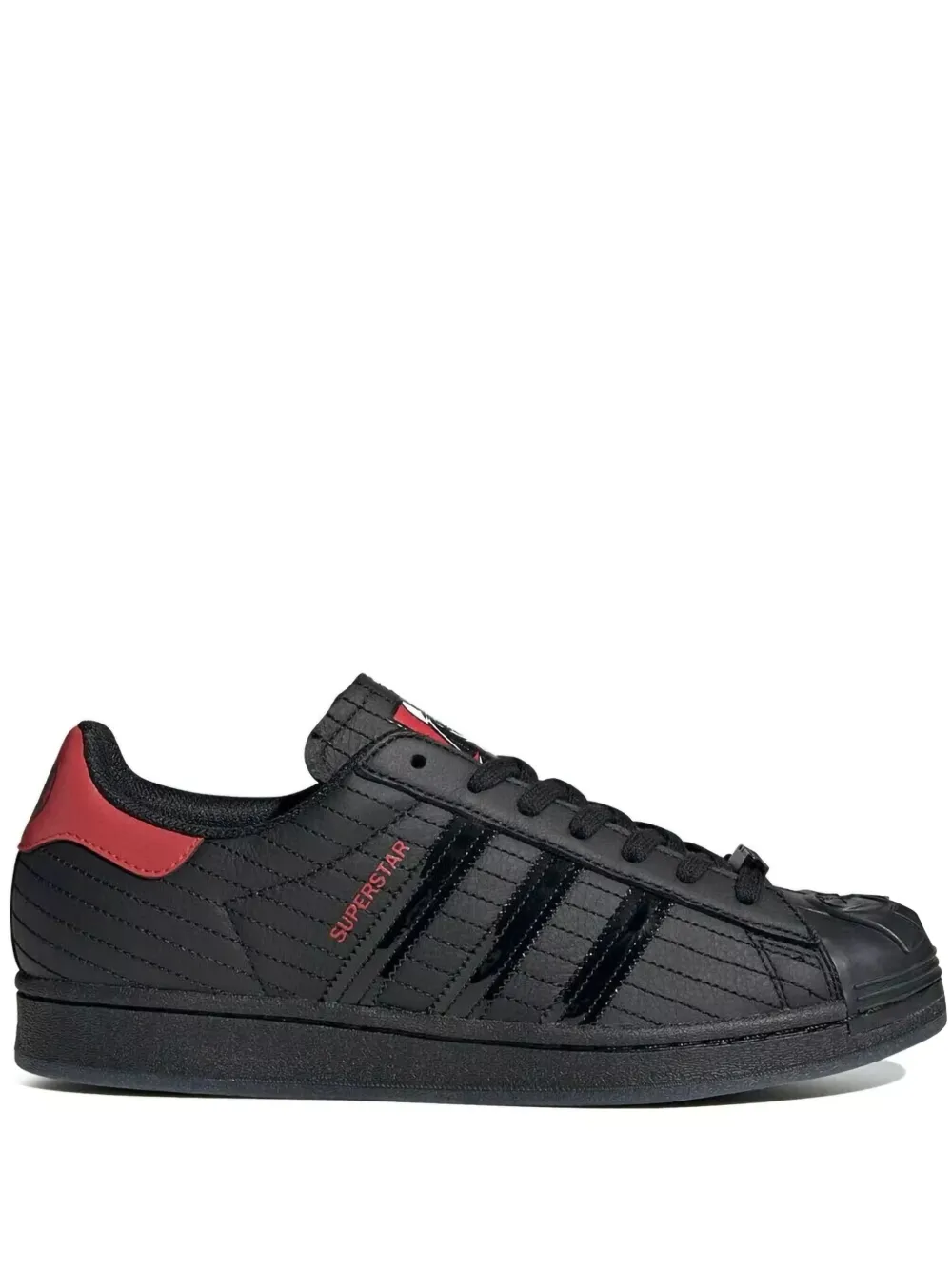 Кроссовки Superstar Star Wars Darth Vader - Core Black/Scarlet Adidas, черный
Кроссовки Superstar Star Wars Darth Vader - Core Black/Scarlet Adidas, черный