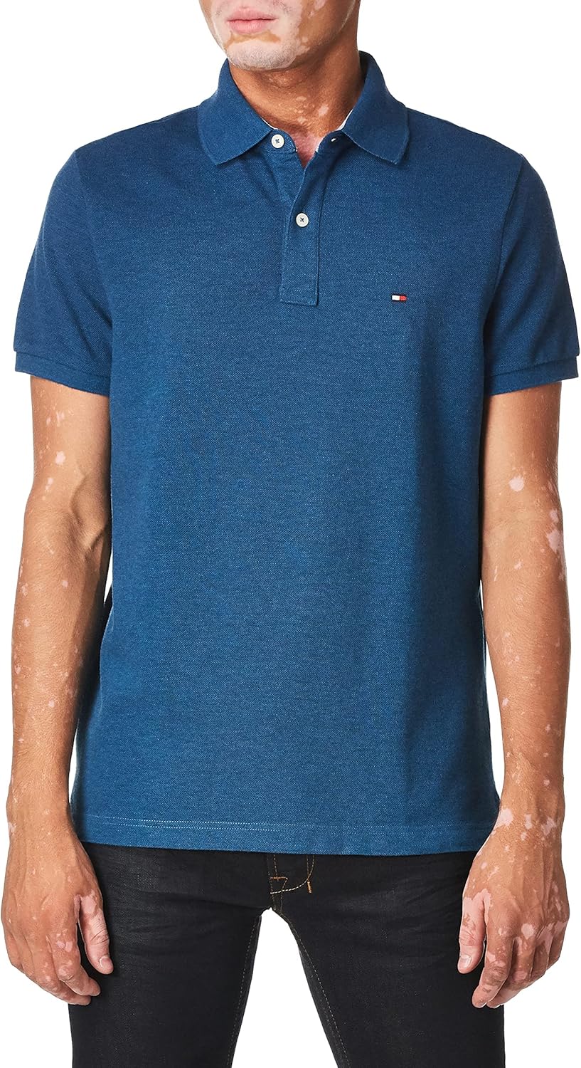 Мужская рубашка-поло Tommy Hilfiger с коротким рукавом из хлопкового пике, классический крой, Legion Blue Heather, Синий, Мужская рубашка-поло Tommy Hilfiger с коротким рукавом из хлопкового пике, классический крой, Legion Blue Heather
Мужская рубашка-поло Tommy Hilfiger с коротким рукавом из хлопкового пике, классический крой, Legion Blue Heather, Синий, Мужская рубашка-поло Tommy Hilfiger с коротким рукавом из хлопкового пике, классический крой, Legion Blue Heather