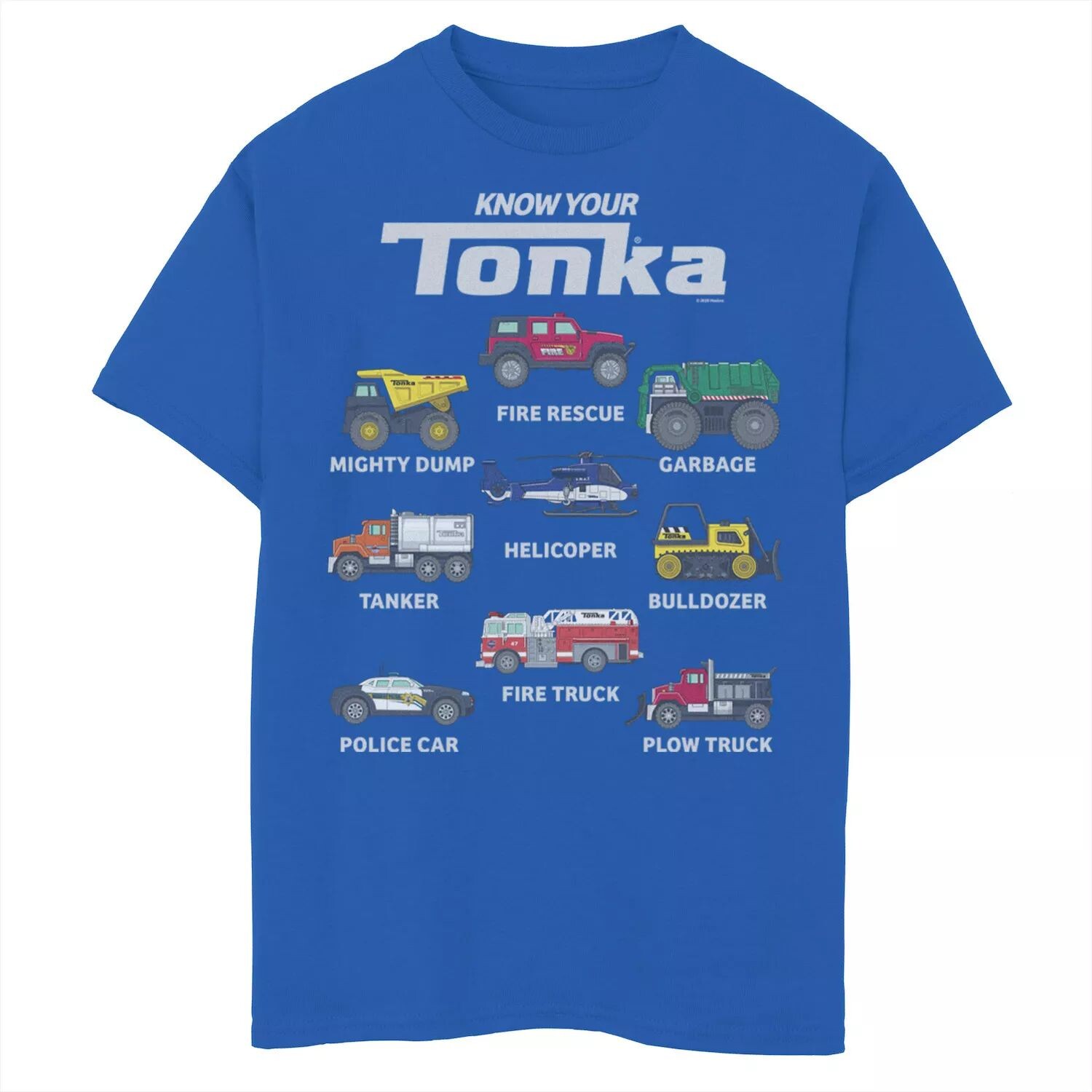 Футболка Tonka Know Your Tonka Trucks для мальчиков 8–20 лет с рисунком Tonka
Футболка Tonka Know Your Tonka Trucks для мальчиков 8–20 лет с рисунком Tonka