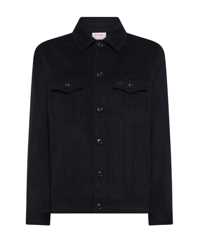 Рубашка с пятью карманами Sun68, синий
Рубашка с пятью карманами Sun68, синий