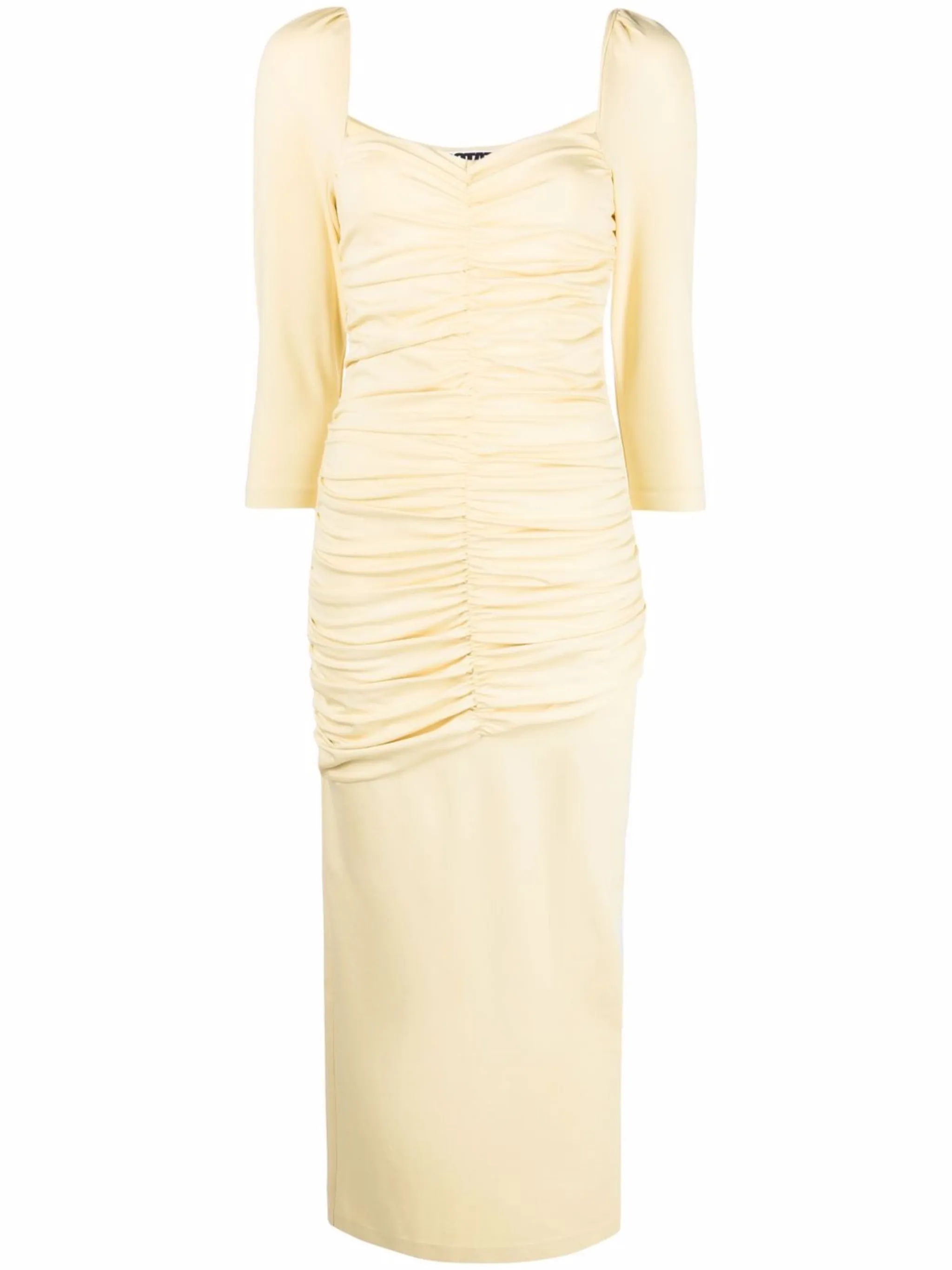 Длинное платье Freya с драпировкой Rotate Birger Christensen, желтый
Длинное платье Freya с драпировкой Rotate Birger Christensen, желтый