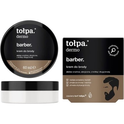 Toе‚Pa Dermo Men Парикмахерский крем для бороды 50мл, Tolpa
Toе‚Pa Dermo Men Парикмахерский крем для бороды 50мл, Tolpa