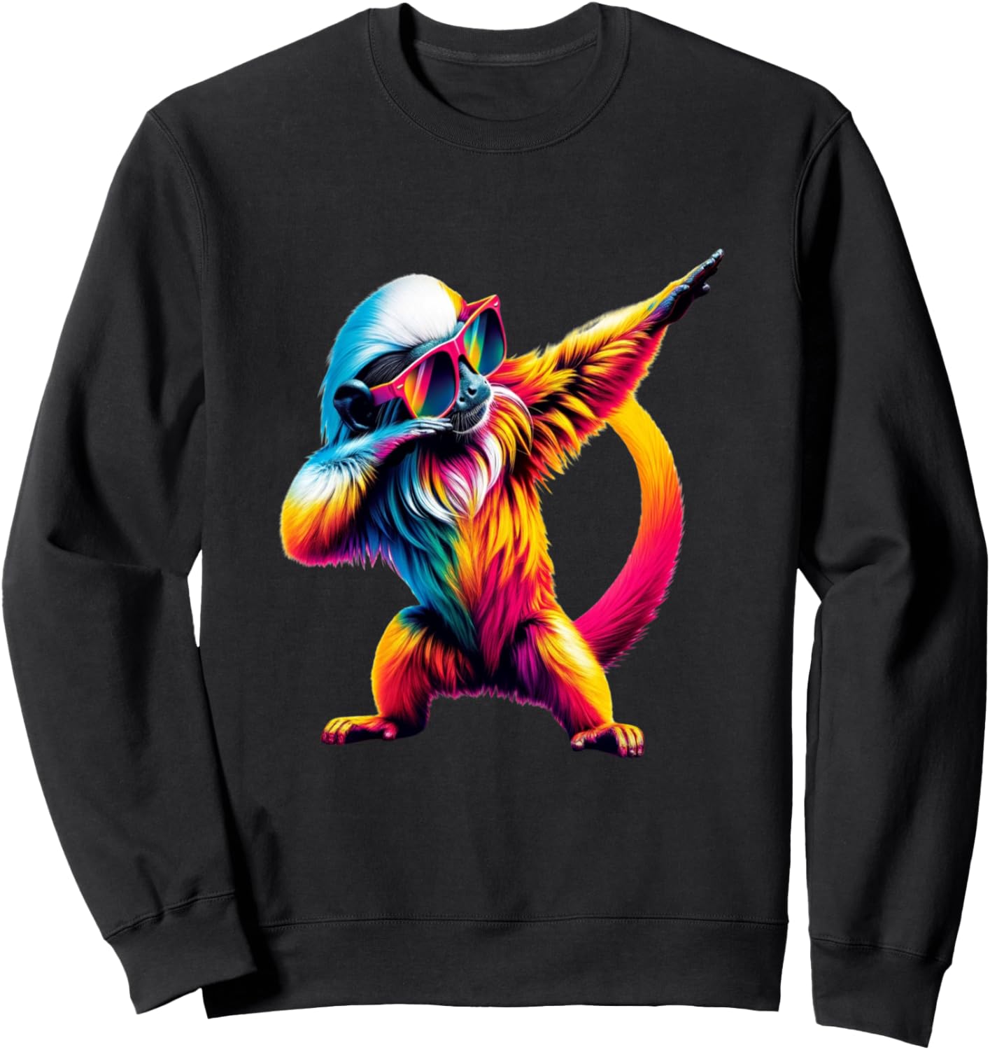 Беличья обезьянка в солнцезащитных очках, толстовка с рисунком в стиле Saimilizaru Dustwear Design - Dab And Dab, черный
Беличья обезьянка в солнцезащитных очках, толстовка с рисунком в стиле Saimilizaru Dustwear Design - Dab And Dab, черный