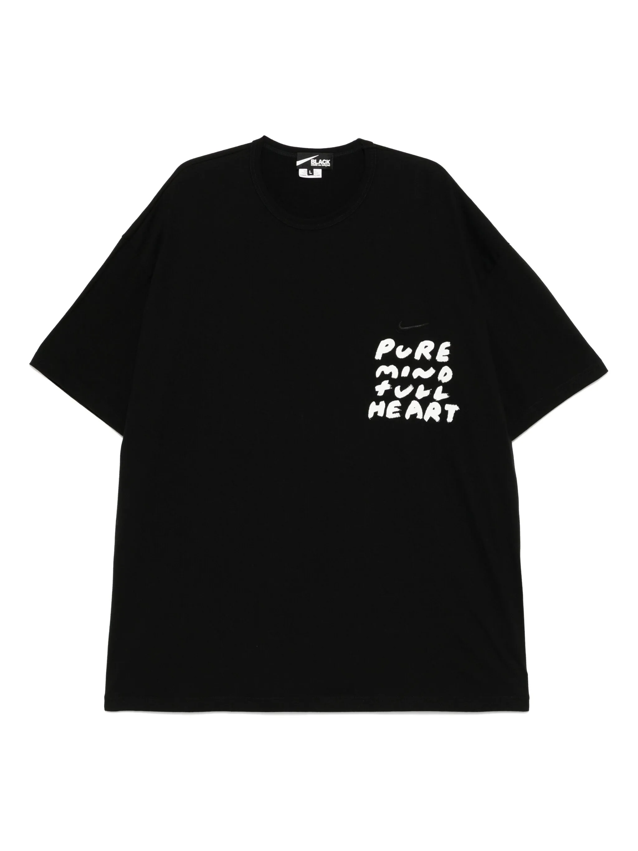 Футболка с принтом из коллаборации с Nike Black Comme Des Garçons, черный
Футболка с принтом из коллаборации с Nike Black Comme Des Garçons, черный